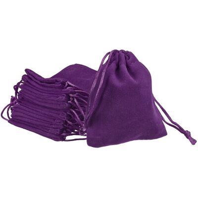 Uxcell Velours Cordon Coulissant Sacs 2.76 Pouce X 3.54 Pouce Violet Bonbons Set De 50 - Publicité Uxcell Velours Cordon Coulissant Sacs 2.76 Pouce X 3.54 Pouce Violet Bonbons Set De 50 - Publicité
