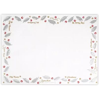 Garcia De Pou Dessous De Verre En Papier « Noël » 31 X 43 Cm 500 Pièces. Publicité Garcia De Pou Dessous De Verre En Papier « Noël » 31 X 43 Cm 500 Pièces. Publicité