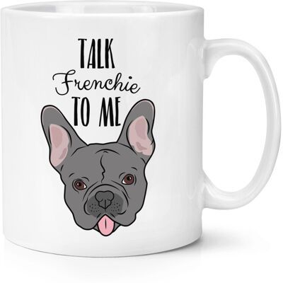 Gift Base Parle Français À Moi Tasse Mug Bulldog Français 10oz - Chien Chiot Drôle - Publicité Gift Base Parle Français À Moi Tasse Mug Bulldog Français 10oz - Chien Chiot Drôle - Publicité