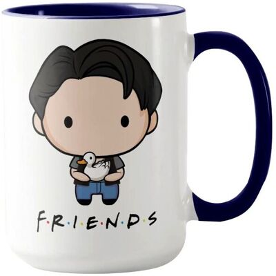 Friends - Mug (Taille Unique) (Blanc/bleu/bleu Marine) - Publicité Friends - Mug (Taille Unique) (Blanc/bleu/bleu Marine) - Publicité