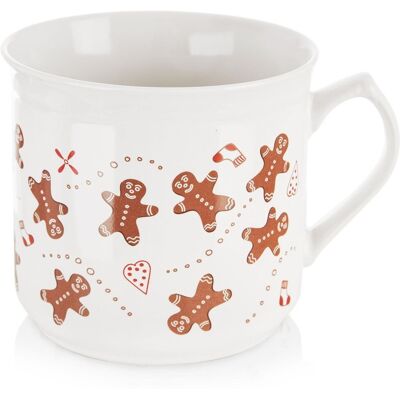 Artemis Mug De Noël Pour Café, Thé, Infusions, Boissons Chaudes Et Froides, Motif Pain D - Publicité Artemis Mug De Noël Pour Café, Thé, Infusions, Boissons Chaudes Et Froides, Motif Pain D - Publicité