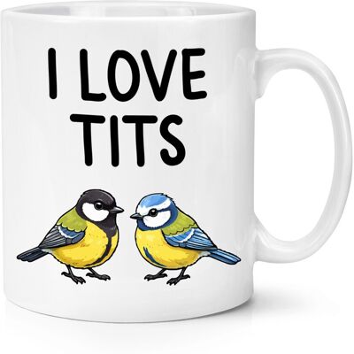 Gift Base I Love Mésange S Bleu 284ml Tasse Saint Valentin Anniversaire Grossier Copine - Publicité Gift Base I Love Mésange S Bleu 284ml Tasse Saint Valentin Anniversaire Grossier Copine - Publicité