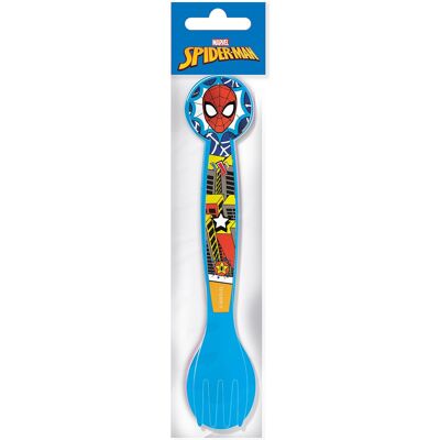 Spiderman - CZ11402 - Plastique - Multicolore - Ensemble de Couverts - Publicité Spiderman - CZ11402 - Plastique - Multicolore - Ensemble de Couverts - Publicité