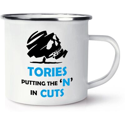 Gift Base Tories Mettre Le N En Coupes Émail Tasse Conservateurs Politics Grossier Sarcasm - Publicité Gift Base Tories Mettre Le N En Coupes Émail Tasse Conservateurs Politics Grossier Sarcasm - Publicité