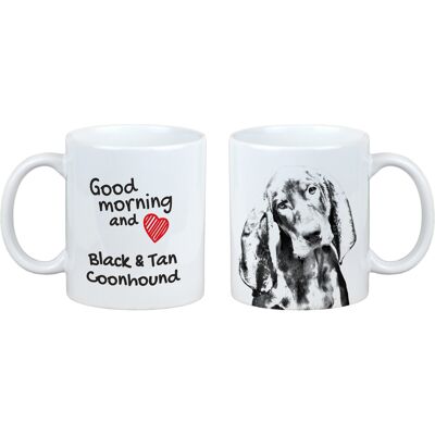 Tasse De Chien Art-Dog Noir Et Marron Avec Chien Bonjour - Publicité Tasse De Chien Art-Dog Noir Et Marron Avec Chien Bonjour - Publicité