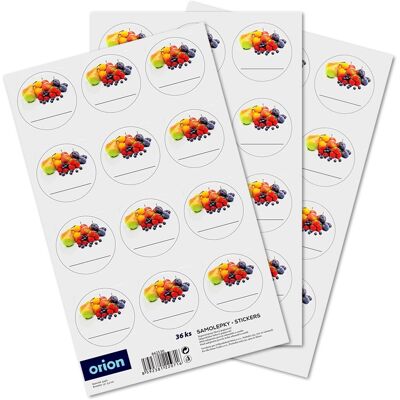 Sans Marque Étiquettes Autocollantes Pour Pots 36 Pcs. Publicité Sans Marque Étiquettes Autocollantes Pour Pots 36 Pcs. Publicité
