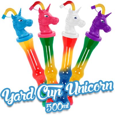 Icecup Tasses Gadoue Slush Yard Cups Licorne 500ml Boîte 112 / 1.23€ Pièce Mix Couleurs - Publicité Icecup Tasses Gadoue Slush Yard Cups Licorne 500ml Boîte 112 / 1.23€ Pièce Mix Couleurs - Publicité