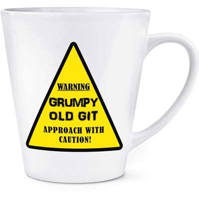 Gift Base Warning Grumpy Old Git Jaune 341ml Tasse À Café Latte - Papa Fête Des Pères - Publicité Gift Base Warning Grumpy Old Git Jaune 341ml Tasse À Café Latte - Papa Fête Des Pères - Publicité