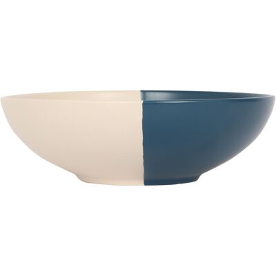 Nicola Spring - Bols Pastas Dipés - Navy - 20,5 cm - Lot de 4 - Bol - Publicité Nicola Spring - Bols Pastas Dipés - Navy - 20,5 cm - Lot de 4 - Bol - Publicité