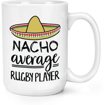 Gift Base Nacho Moyen Joueur De Rugby Tasse Grande 15oz Meilleur Du Monde Drôle Génial - Publicité Gift Base Nacho Moyen Joueur De Rugby Tasse Grande 15oz Meilleur Du Monde Drôle Génial - Publicité
