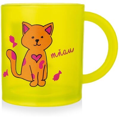 Sans Marque Mug Enfant Chat 260 Ml - Publicité Sans Marque Mug Enfant Chat 260 Ml - Publicité