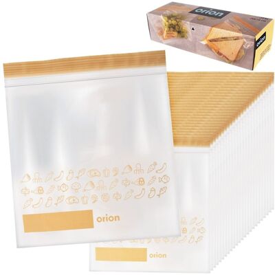 Sans Marque Sachets Alimentaires Ziplock 20x18 Cm 25 Pcs. Publicité Sans Marque Sachets Alimentaires Ziplock 20x18 Cm 25 Pcs. Publicité