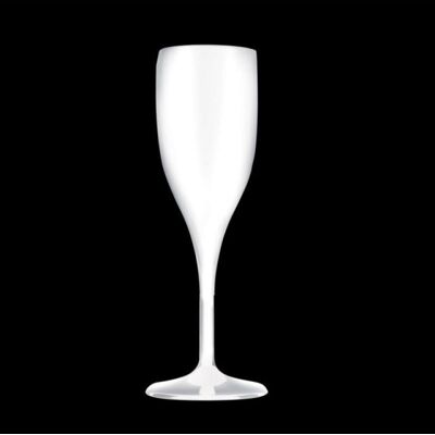 Calice Flûte Infrangible Blanc 150cc San Gold Plast Verre Fêtes Party - Publicité Calice Flûte Infrangible Blanc 150cc San Gold Plast Verre Fêtes Party - Publicité