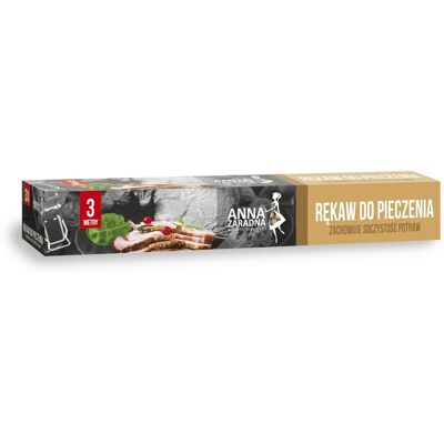 Sans Marque Rękaw Do Pieczenia Anna Zaradna 3m X 30 Cm Bezbarwny Z Klipsami - Publicité Sans Marque Rękaw Do Pieczenia Anna Zaradna 3m X 30 Cm Bezbarwny Z Klipsami - Publicité