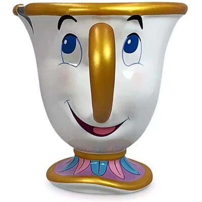 Nouvelle Tasse En Céramique Chip De La Belle Et La Bête Des Parcs Disney - Publicité Nouvelle Tasse En Céramique Chip De La Belle Et La Bête Des Parcs Disney - Publicité