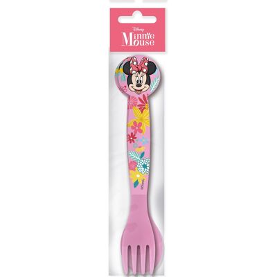 Minnie Mouse - CZ11401 - Rose - Plastique - Coffret de couverts - Publicité Minnie Mouse - CZ11401 - Rose - Plastique - Coffret de couverts - Publicité