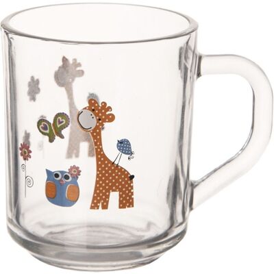 Sans Marque Mug En Verre Girafe 230 Ml - Publicité Sans Marque Mug En Verre Girafe 230 Ml - Publicité