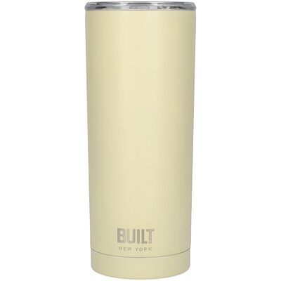 BUILT - 20 oz Vacuum Insulated - vanille - Tumbler - Publicité BUILT - 20 oz Vacuum Insulated - vanille - Tumbler - Publicité