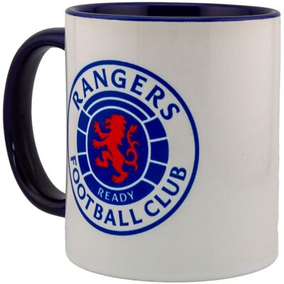rangers Fc Rangers Fc - Mug (Taille Unique) (Blanc/bleu Marine) Taille Unique Blanc / Bleu - Publicité rangers Fc Rangers Fc - Mug (Taille Unique) (Blanc/bleu Marine) Taille Unique Blanc / Bleu - Publicité