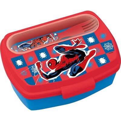 Boîte à Sandwich Rouge Marvel Spider-Man pour Enfants - Sûre, Portable - Publicité Boîte à Sandwich Rouge Marvel Spider-Man pour Enfants - Sûre, Portable - Publicité