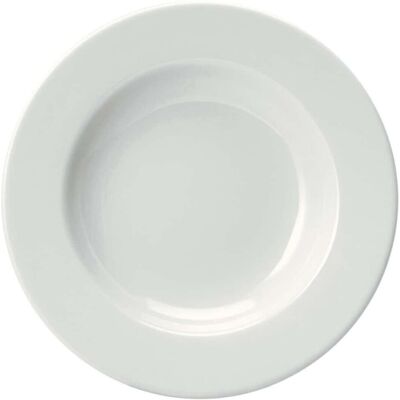 Saturnia Ischia Piatto Fondo En Porcelaine Blanc 23 Cm - Publicité Saturnia Ischia Piatto Fondo En Porcelaine Blanc 23 Cm - Publicité