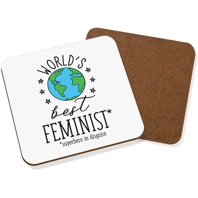 Gift Base Le Meilleur Sous-Verre Féministe Du Monde Blague Drôle Préféré Féminisme Femme - Publicité Gift Base Le Meilleur Sous-Verre Féministe Du Monde Blague Drôle Préféré Féminisme Femme - Publicité