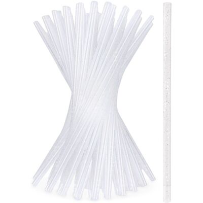Sans Marque Pailles À Boire 22 Cm 50 Pièces - Publicité Sans Marque Pailles À Boire 22 Cm 50 Pièces - Publicité