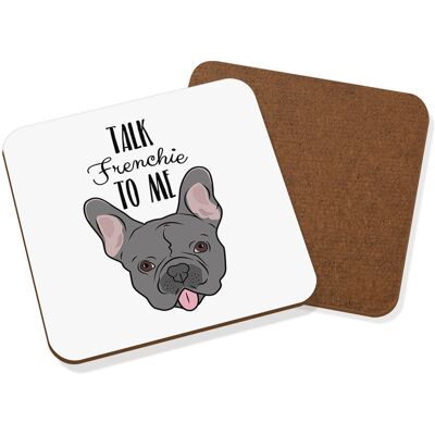 Gift Base Parle Français À Moi Sous-Verre Bulldog Français - Chien Drôle Chiot - Publicité Gift Base Parle Français À Moi Sous-Verre Bulldog Français - Chien Drôle Chiot - Publicité