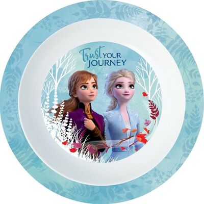 Service De Assiettes Disney Frozen En Plastique Rigide 20 Cm - Publicité Service De Assiettes Disney Frozen En Plastique Rigide 20 Cm - Publicité