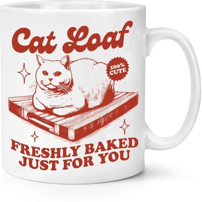 Gift Base Tasse En Céramique Coffee Mug 10oz Blanche Cat Loaf Funny - Publicité Gift Base Tasse En Céramique Coffee Mug 10oz Blanche Cat Loaf Funny - Publicité
