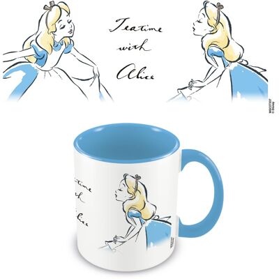 Pyramid Disney Alice Au Pays Des Merveilles Tasse En Céramique Blanche 325 Ml Avec Intér - Publicité Pyramid Disney Alice Au Pays Des Merveilles Tasse En Céramique Blanche 325 Ml Avec Intér - Publicité