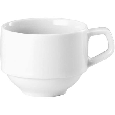 Tasses Café Blanches - Set 6 Tasses Espresso Omnia 10 Cl Porcelaine Arthur Krupp - Publicité Tasses Café Blanches - Set 6 Tasses Espresso Omnia 10 Cl Porcelaine Arthur Krupp - Publicité