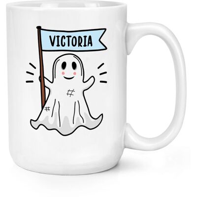 Gift Base Mug Personnalisé Boo Fantôme 15oz Grand Tasse Effrayant Halloween Drôle - Publicité Gift Base Mug Personnalisé Boo Fantôme 15oz Grand Tasse Effrayant Halloween Drôle - Publicité