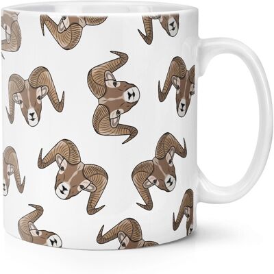Gift Base Tasse Mug 10oz Avec Motif - Signe Du Zodiaque Aries Horoscope Animal - Publicité Gift Base Tasse Mug 10oz Avec Motif - Signe Du Zodiaque Aries Horoscope Animal - Publicité