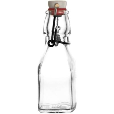Bottiglietta Mignon En Verre Swing Avec Tappo Mécanique 125ml Bormioli Rocco - Publicité Bottiglietta Mignon En Verre Swing Avec Tappo Mécanique 125ml Bormioli Rocco - Publicité