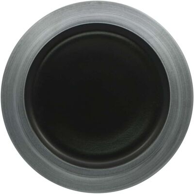 Assiette Plate Kama Argent Ronde En Porcelaine Ø 31 Cm - Ariane Fine Porcelaine - Publicité Assiette Plate Kama Argent Ronde En Porcelaine Ø 31 Cm - Ariane Fine Porcelaine - Publicité