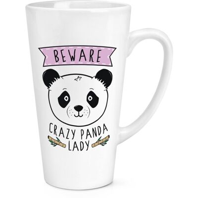 Gift Base Mug À Café 17 Oz Grande Latte Panda Fonceur Beige Humour Animal Drôle - Publicité Gift Base Mug À Café 17 Oz Grande Latte Panda Fonceur Beige Humour Animal Drôle - Publicité