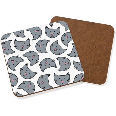 Gift Base Sous-Verre À Boissons Motif Chat Luna - Drôle De Chaton Animal - Publicité Gift Base Sous-Verre À Boissons Motif Chat Luna - Drôle De Chaton Animal - Publicité