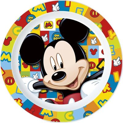 Plateau Plat Originale Disney Mickey Mouse Pour Enfants En Plastique 19047 - Publicité Plateau Plat Originale Disney Mickey Mouse Pour Enfants En Plastique 19047 - Publicité
