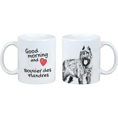 Tasse Flandrienne De Chien Art-Dog Bonjour - Publicité Tasse Flandrienne De Chien Art-Dog Bonjour - Publicité