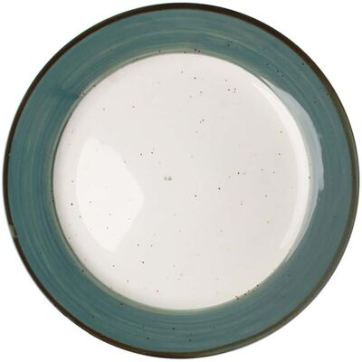 Assiette Plate Ronde Justcolor Vert Océan En Porcelaine Ø 21 Cm - Lioness - Publicité Assiette Plate Ronde Justcolor Vert Océan En Porcelaine Ø 21 Cm - Lioness - Publicité
