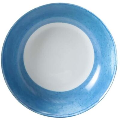 Ensemble De 6 Assiettes Creuses Matiz Bleu En Porcelaine Ø 20,5 Cm - Medri - Publicité Ensemble De 6 Assiettes Creuses Matiz Bleu En Porcelaine Ø 20,5 Cm - Medri - Publicité