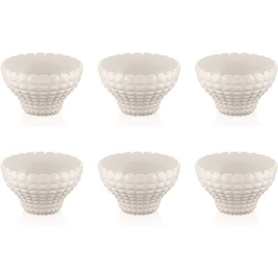 Guzzini Tiffany Bol À Soupe Blanc Ensemble De 6 Pièces 12cm - Publicité Guzzini Tiffany Bol À Soupe Blanc Ensemble De 6 Pièces 12cm - Publicité