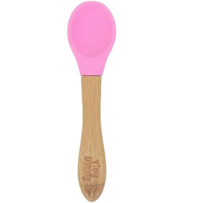Tiny Dining Rose Bambou Bébé Alimentation Cuillère Souple Tout-Petit Sevrage - Publicité Tiny Dining Rose Bambou Bébé Alimentation Cuillère Souple Tout-Petit Sevrage - Publicité
