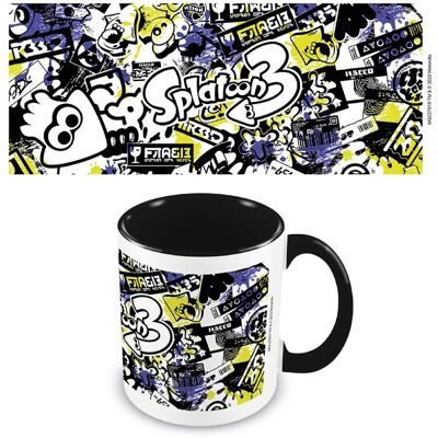 Pyramid International Splatoon Mug (Motif Graffiti) 325 Ml – Tasse À Café En Cér - Publicité Pyramid International Splatoon Mug (Motif Graffiti) 325 Ml – Tasse À Café En Cér - Publicité