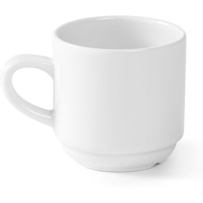 Tasse À Café Et À Thé Optima, Porcelaine Blanche, 230 Ml, Lot De 12 - Hendi - Publicité Tasse À Café Et À Thé Optima, Porcelaine Blanche, 230 Ml, Lot De 12 - Hendi - Publicité