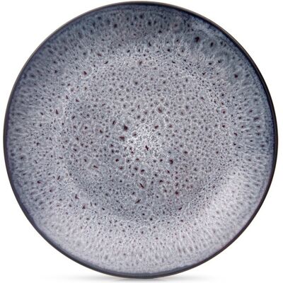 Sans Marque Assiette À Dessert En Céramique Glaze Violette 20,5 Cm - Publicité Sans Marque Assiette À Dessert En Céramique Glaze Violette 20,5 Cm - Publicité