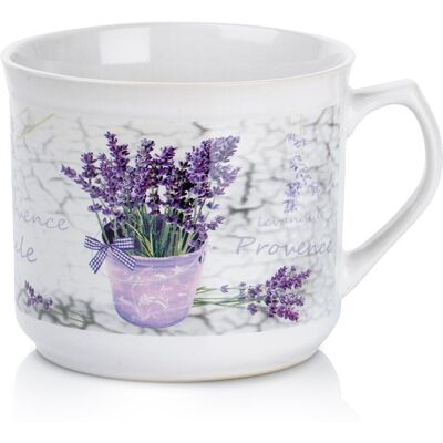 Sans Marque Mug En Céramique Lavande 650 Ml - Publicité Sans Marque Mug En Céramique Lavande 650 Ml - Publicité