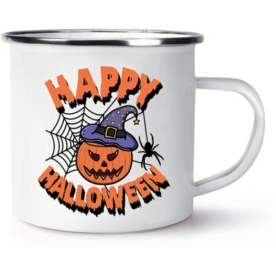 Gift Base Joyeux Halloween Émail Tasse Effrayant Halloween Fantôme Potiron Effrayant - Publicité Gift Base Joyeux Halloween Émail Tasse Effrayant Halloween Fantôme Potiron Effrayant - Publicité