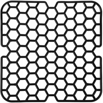 Sans Marque Grille D'Évier Carrée Souple, Noire, 28,5 Cm - Publicité Sans Marque Grille D'Évier Carrée Souple, Noire, 28,5 Cm - Publicité